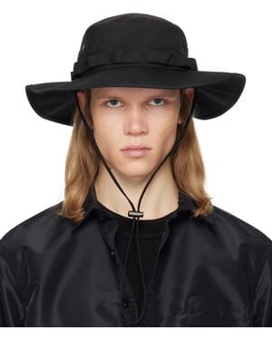 Sacai ブラック サファリハット