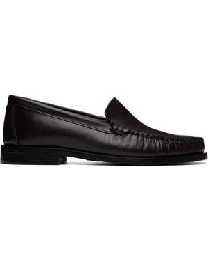 Aeyde Arthur Apron Loafers - Black