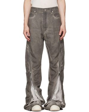 Rick Owens Tower Bolan Banana Jeans - Gray