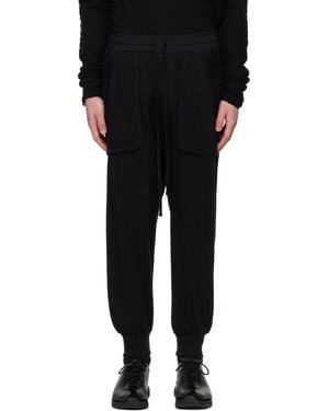 Thom Krom ブラック M St 481 スウェットパンツ