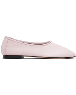 BY FAR Prudence Ballerina Flats - Black