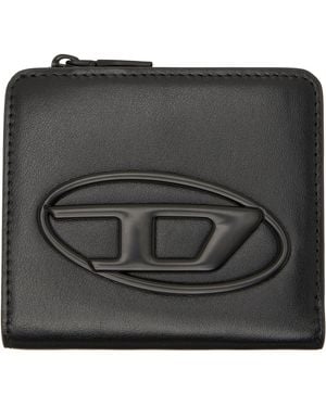 DIESEL Holi-d Bi Fold Zip L Walle - Black