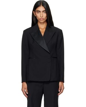 Wales Bonner Gallery Tuxedo Blazer - Black