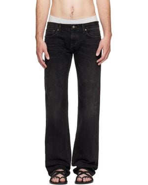 Raimundo Langlois Slim Straight Jeans - Black