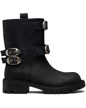 Marc Jacobs 'The Kiki Moto' Boots - Black