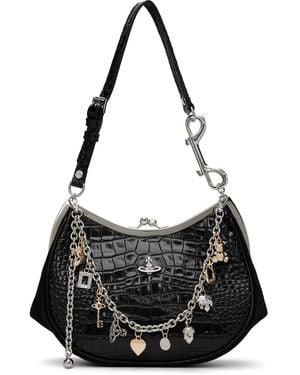 Vivienne Westwood Charm Frame Purse - Black