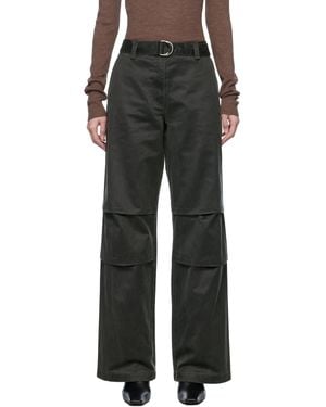 Holzweiler グリーン Pepha トラウザーズ - ブラック