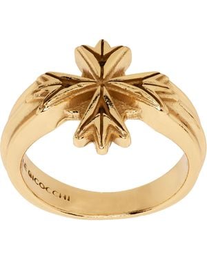 Emanuele Bicocchi Logo Ring - Metallic
