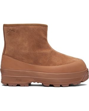 Diemme Tan Badia Shearling Boots - Black