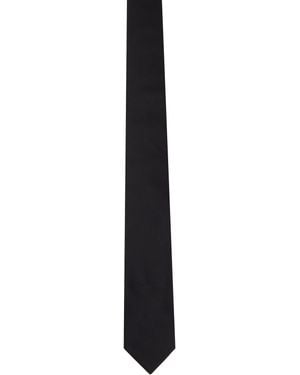 Ernest W. Baker Satin Tie - Black