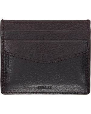 Lemaire Gear Card Holder - Black
