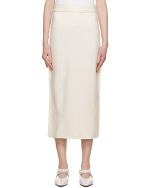 Rus Off- Enpitsu Midi Skirt - Natural