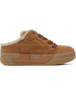 DIESEL Tan S-D-Ollie Mule Trainers - Brown