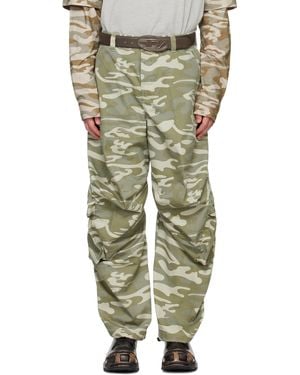 DIESEL Khaki P-Arne-B Cargo Pants - Green