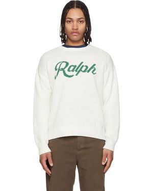 Polo Ralph Lauren Off- 'The Ralph Logo' Jumper - Multicolour