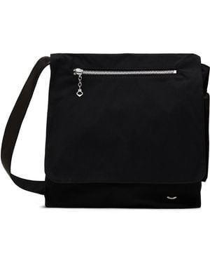 Our Legacy ブラック Slim サッチェルバッグ