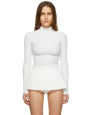 Dion Lee White Figure 8 Shirt