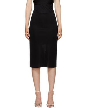 Tom Ford ジッパー ミディアムスカート - ブラック