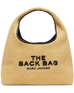 Marc Jacobs 'The Woven Sack Bag' Tote - Metallic