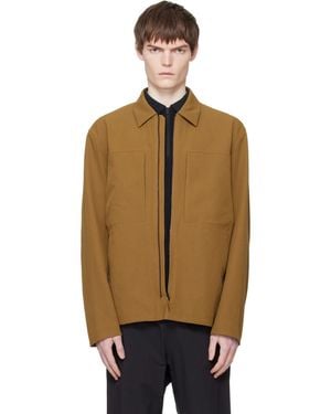 Veilance Mionn Softshell Overshirt - Brown