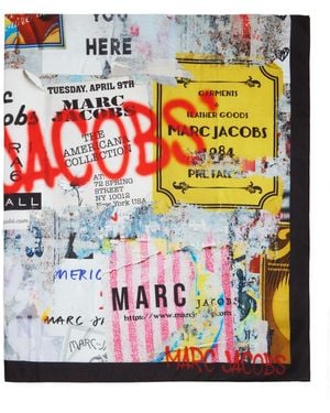 Marc Jacobs Americana Silk Scarf - Multicolor