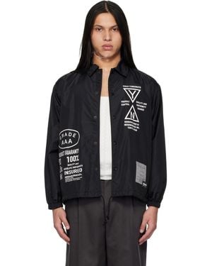 Yohji Yamamoto Neighborhood Edition Windbreaker Jacket - Black