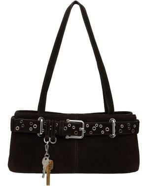 OSOI Shoulder Brocle Mini Bag - Black