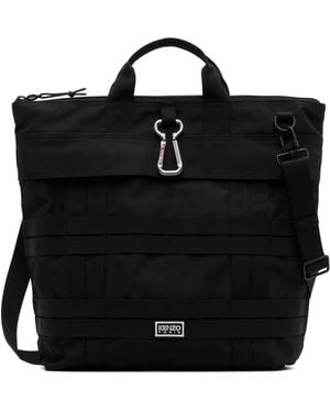 KENZO Paris Canvas Tote - Black