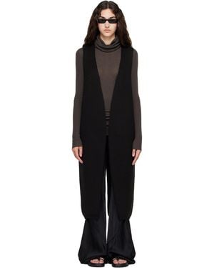 Rick Owens Tower Cyclops Vest - Black