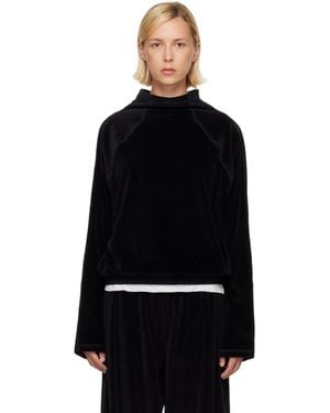 Baserange Ssense Exclusive Fold Turtleneck - Black