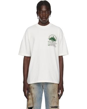 ONLINE CERAMICS The Blair Witch Hills Forest Map' T-Shirt - White