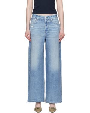Rag & Bone ブルー Miramar Sofie アンクルレングス スウェットパンツ - ブラック
