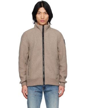 Canada Goose Beige Black Label Lawson Jumper - Multicolour