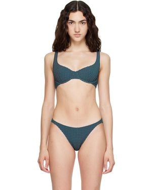 Fruity Booty Laguna Bikini Top - Blue