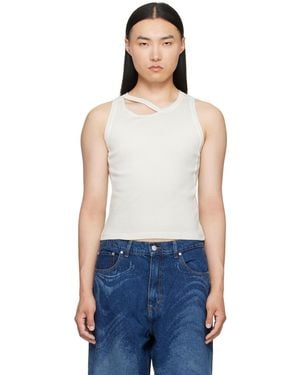 CAMPERLAB Ribbed Tank Top - Blue