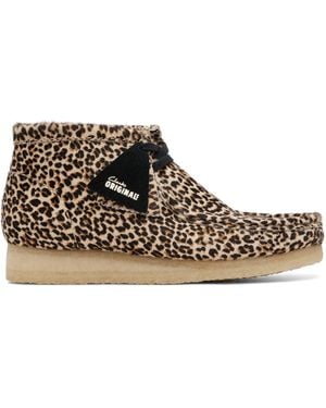 Clarks Wallabee Desert Boots - Natural