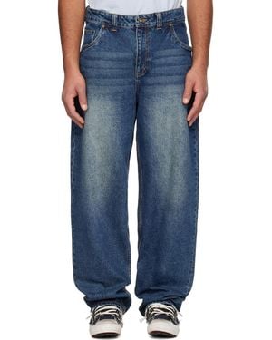 Dime Baggy Jeans - Blue