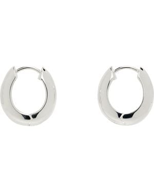 Sophie Buhai Slim Hinged Hoop Earrings - Black