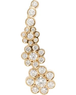 Sophie Bille Brahe Croissant Fleur Single Earring - Natural