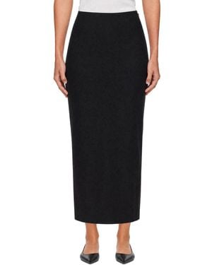 Loulou de Saison Samos Lds Maxi Skirt - Black