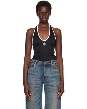 Amiri Ma Halter Top - Blue