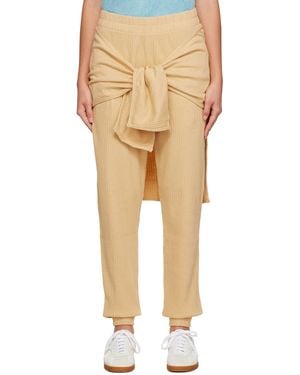 Baserange Tour Lounge Trousers - Natural