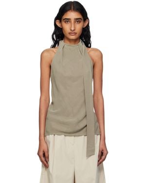 St. Agni Bias Scarf Top - Multicolour