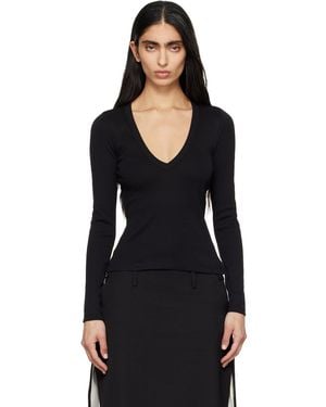 Flore Flore Dewi Longsleeve T-Shirt - Black