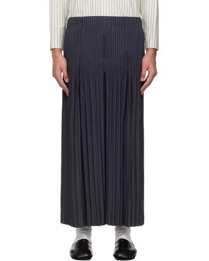 Homme Plissé Issey Miyake Monthly Colours December Trousers - Black