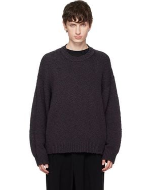 Homme Plissé Issey Miyake Risotto Knit Jumper - Blue