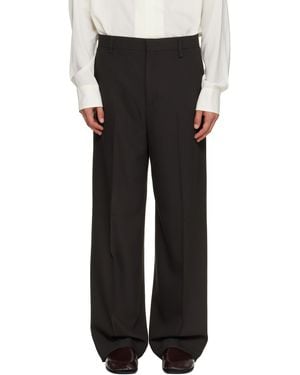 Lanvin Loose-Fit Tailored Pants - Black