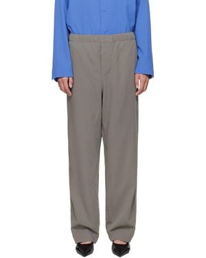Meta Campania Collective Ed Twill Drawstring Trousers - Blue