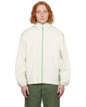 Robyn Lynch Off- Paneled Jacket - White
