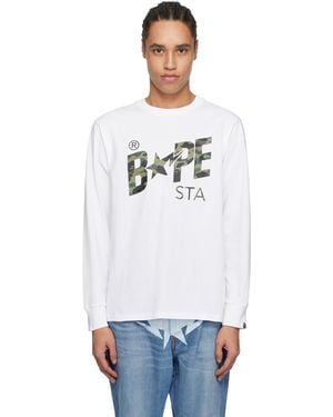 Men's A Bathing Ape Long-sleeve t-shirts from C$135 | Lyst Men's A Bathing Ape Long-sleeve t-shirts from C$135 | Lyst